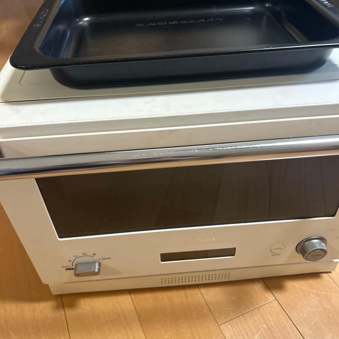 【注意！ジャンク品】バルミューダ　BALMUDA ホワイトオーブンレンジ