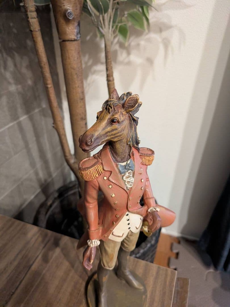 希釈品　　馬の貴族　スターティングホース　デコフィギア