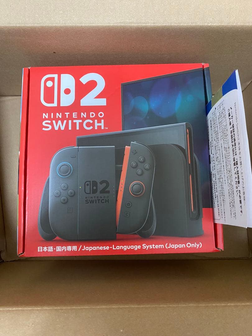 任天堂 Nintendo Switch2 本体(日本語・国内版) 新品未開封