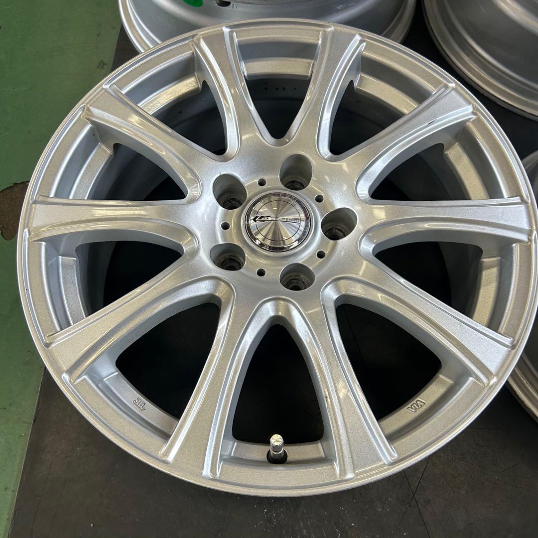 中古アルミ17X7.0　ウェッズLB　カローラクロス、ハリアー、エクストレイル等