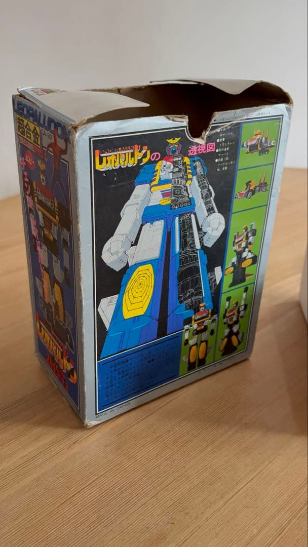 レオパルドン　DX超合金　GA-90 スパイダーマン 当時もの