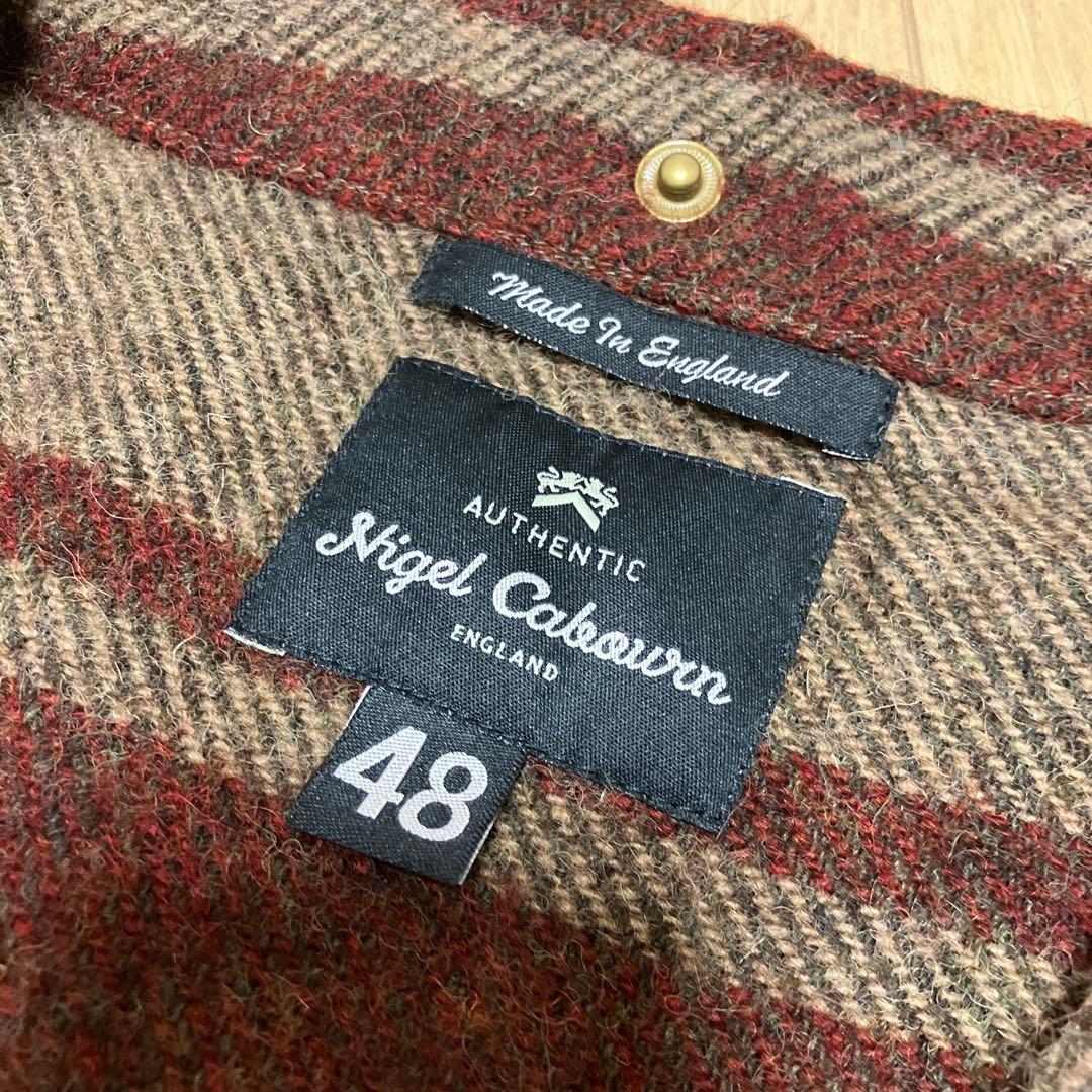 ヤドカリ NigelCabown ナイジェルケーボン ハリスツイードベスト