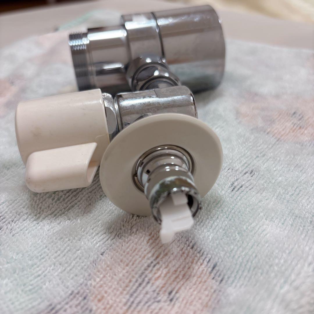 分岐水栓NSP-SPA7とAU ADセット付属