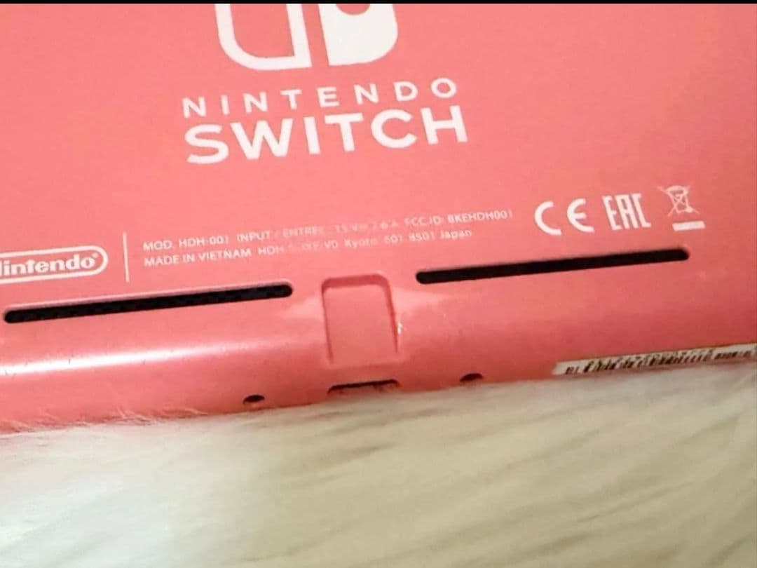 Nintendo Switch Lite コーラル ピンク 充電器付き