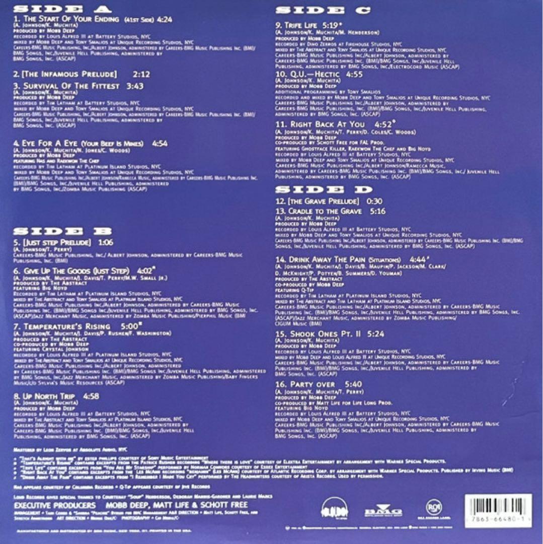 USオリジナル Mobb Deep The Infamous レコード 2LP