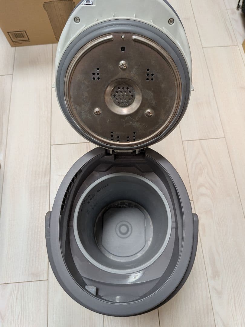 象印 スチーム式加湿器（グレー・2021年式）