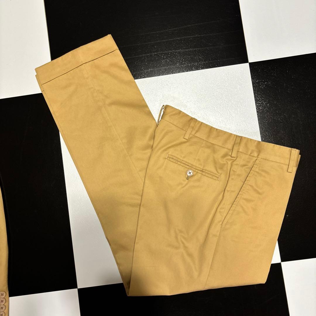 成人式　Polo by Ralph Lauren ベージュスーツ　セットアップ