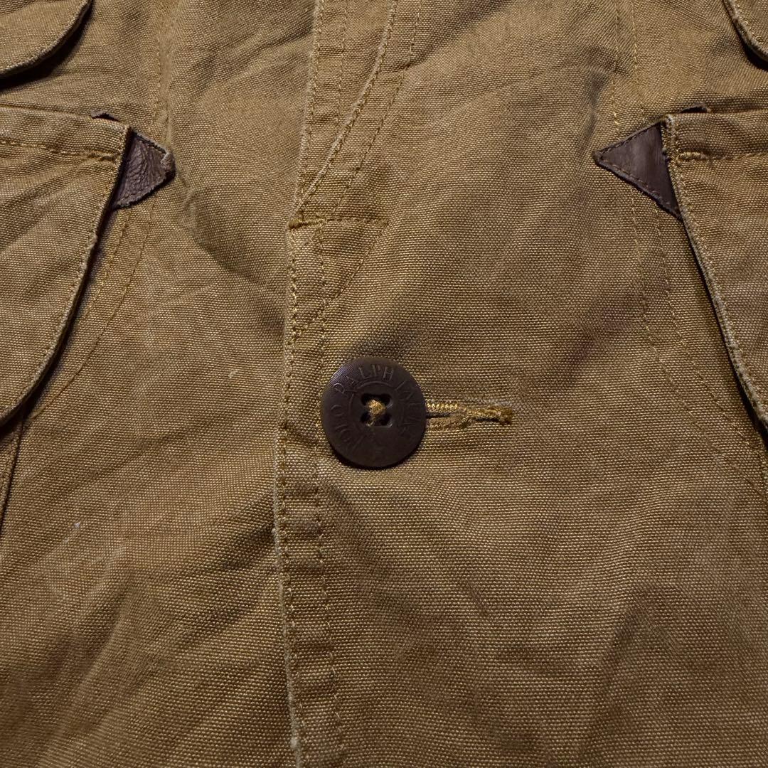 90s POLO ralph lauren ダックハンティングベスト コットン