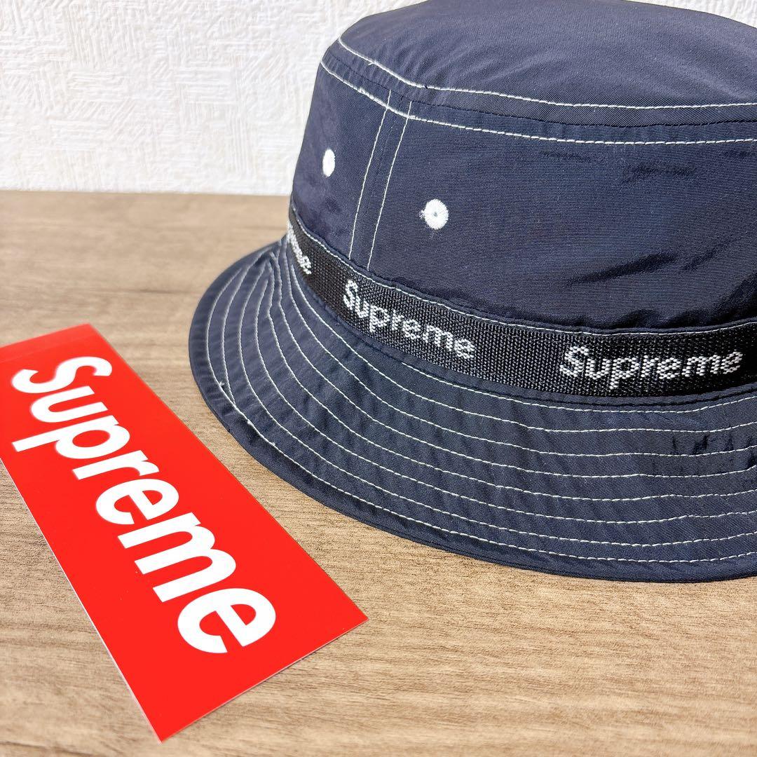 正規品　Supreme バケットハット　帽子 ブラック　黒　ハット