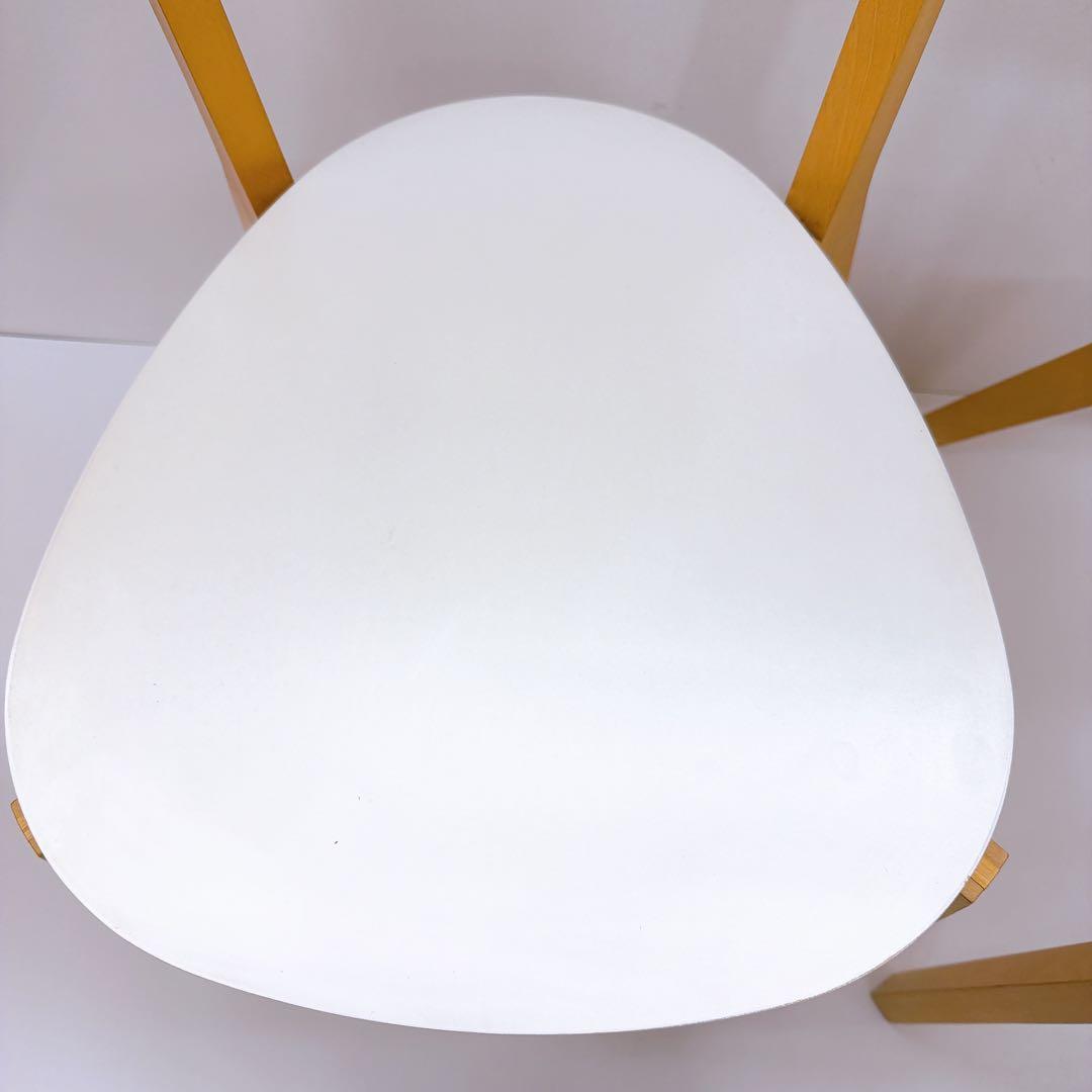 IKEA ノールドミーラ チェア 2脚セット ホワイト/バーチ