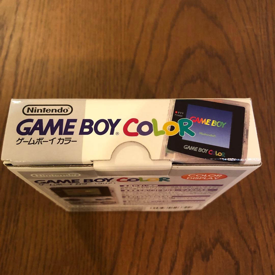 【新品•未開封】Nintendo ゲームボーイカラー クリア
