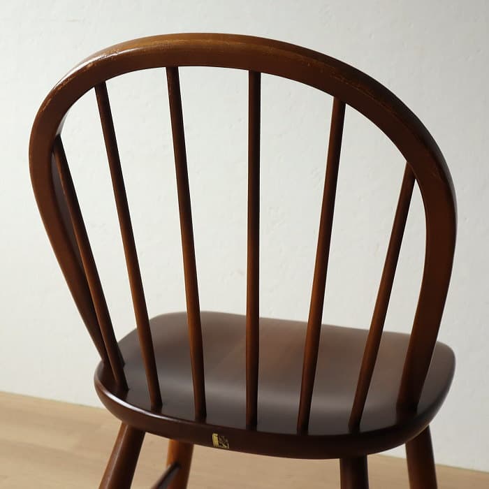 アンティーク 飛騨産業 キツツキ ウィンザーチェア ブナ材 無垢材②