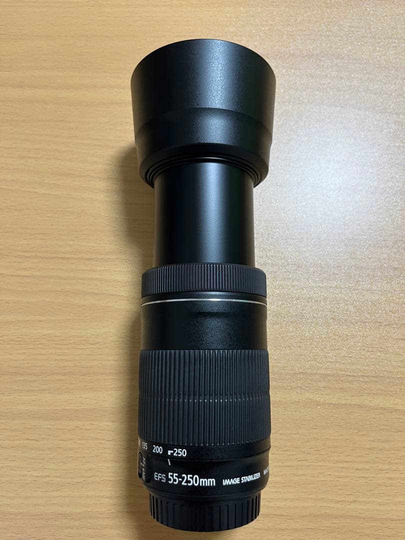 レンズ(ズーム) canon efs55-250mm F4-5.6 IS STM