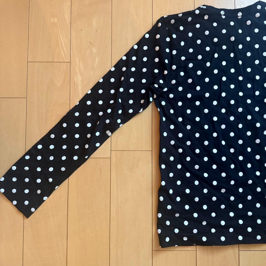 e*i様 PLAY COMME des GARÇONS ドット柄長袖Tシャツ S