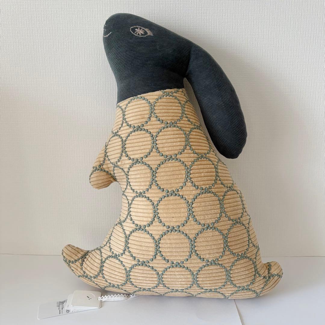 【新品未使用】mina perhonen ウサギクッション タンバリン ベージュ
