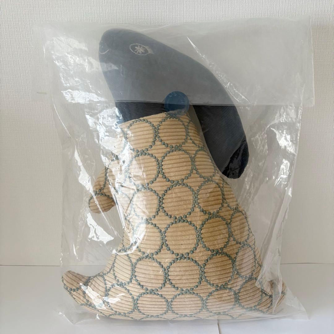 【新品未使用】mina perhonen ウサギクッション タンバリン ベージュ