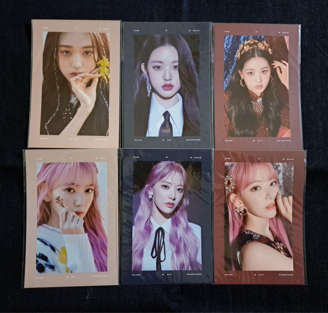 IZ*ONE One-reeler ポストカード 36枚 コンプ セット